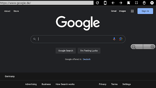 Internet Web Browser